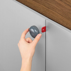 Siguranta pentru usi duble gri Reer 71081 - Img 4