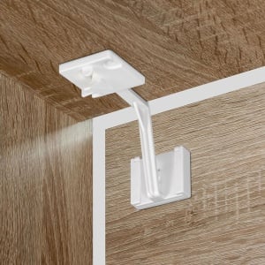 Sigurante pentru sertare si usi de dulapuri, 3 bucati, albe, Reer 71060 - Img 4