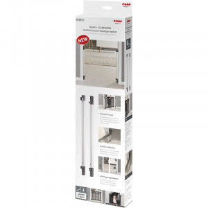 Sistem de instalare rapida EasyFix pentru porti de siguranta extensibile DesignLine, aluminiu, Reer 46051 - Img 2