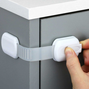 Sistem de siguranta multifunctional reglabil 19 cm, 1 buc Bambinice BN043 - Img 7