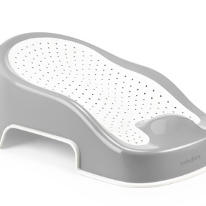 Suport pentru baie Soft Touch BabyJem, Gri