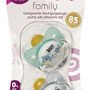 Suzeta Family Latex marimea 1 (0 - 6 luni), nip 31000 - Img 4