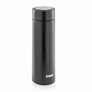 Termos din otel inoxidabil vidat ColourDesign, 450 ml, negru, Reer 90011 - Img 7