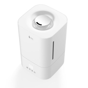 Umidificator cu ultrasunete Airbi CUBOID, afisaj umiditate, temporizator, difuzor aromaterapie, mod nocturn, alb, BI1511 - Img 4