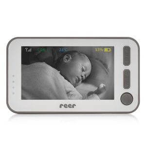 Video monitor digital pentru bebelusi cu camera rotativa si urmarire inteligenta a miscarii, REER BabyCam XL 80440 - Img 10