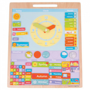 Vremea - Calendar magnetic in limba engleza - Img 2