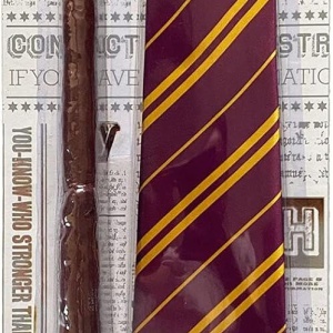Accesorii Harry Potter - Bagheta, cravata & ochelari