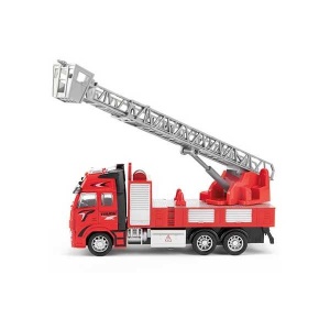 Camion de pompieri metalic la scara 1:38, 25 cm Toi-Toys TT24588A - Img 4