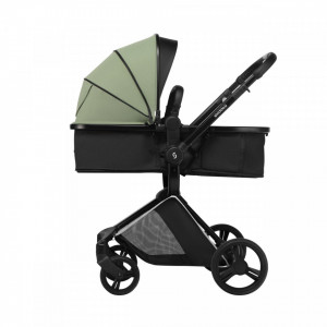Carucior transformabil 2 in 1 Nasjo, Wild climber, Verde, Skiddou - Img 7