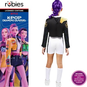 Costum de carnaval K-Pop Demon Hunters - Rumi Golden Deluxe - Img 2