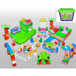 Cuburi constructie Playground 172 buc 013888/09 - Img 2