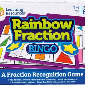 Joc bingo - Curcubeul fractiilor