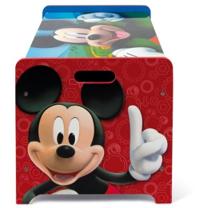 Ladita din lemn pentru depozitare jucarii Mickey Mouse - Img 6