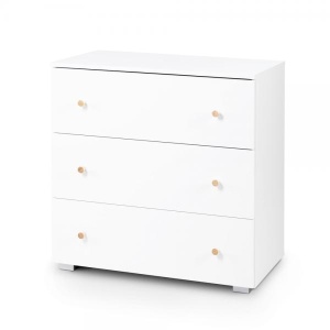 Mobilier Camera copii Si Bebelusi KLUPS KAROLINA Alb-Natur - Img 4
