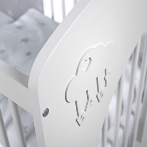 Mobilier Camera copii Si Bebelusi KLUPS NEL CLOUD Alb - Img 6