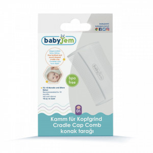 Pieptan bebelusi pentru cruste de lapte BabyJem Delicate - Img 5