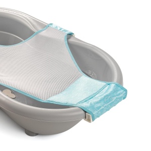 Plasa de baie pentru cadita bebelusului MyHappyBath Sling, reglabila, fara BPA, 0+ luni, Reer 76072 - Img 8