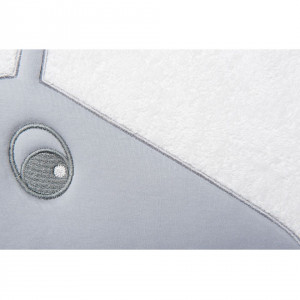 Prosop de baie cu broderie Girafa 80x80 Womar Zaffiro AN-ZG-80 - Img 8
