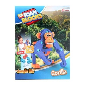 Puzzle 3D Spuma Maimutica 52 piese Toi-Toys TT43543A - Img 5