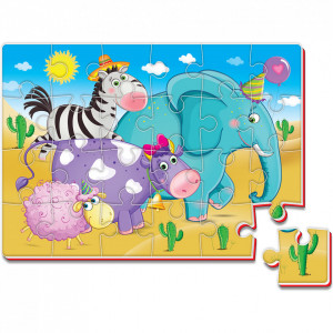 Puzzle Animals 24 piese Roter Kafer RK1201-02 - Img 2