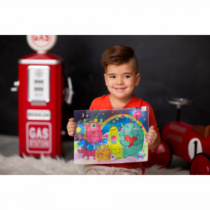Puzzle Funny Monsters 24 piese Roter Kafer RK1201-03 - Img 2