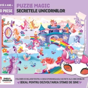 Puzzle magic - Secretele unicornilor (100 piese) - Img 2