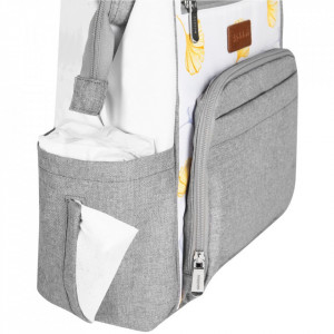 Rucsac multifunctional mamici Astrid, Skiddou, Vanilla delight, Galben - Img 6