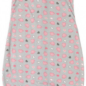 Sac de dormit cu picioruse Pink Elephant 5-6 ani 0.5 Tog - Img 2