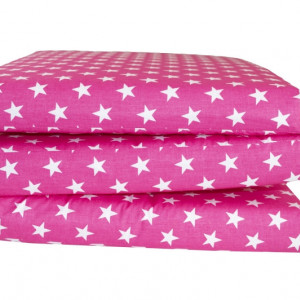 Saltea Pliabila copii MyKids Pink Stars Spuma Poliuretanica - Img 2