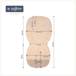 Salteluta pentru carucior 85 cm Lana fiarta si Plasa AIR Womar Zaffiro 3Z-PWF-92 - Img 8