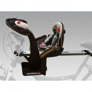 Scaun bicicleta copii Deluxe, Pozitie montare Centru, 15 Kg WeeRide WR03 - Img 7
