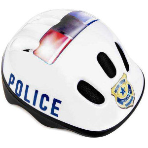 Scaun bicicleta copii SafeFront Clasic, Pozitie montare Centru, 15 Kg si si Casca Protectie XS 44-48 Police WeeRide WR09SKPL - Img 3