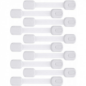 Set 10 Sisteme de siguranta multifunctionale reglabile 19 cm Bambinice BN045