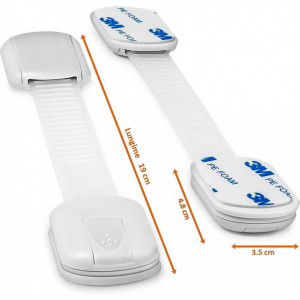 Set 10 Sisteme de siguranta multifunctionale reglabile 19 cm Bambinice BN045 - Img 2