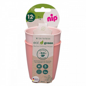 Set 2 pahare de baut nip Eat Green 37067 - Img 2