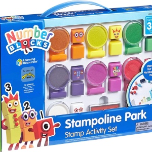 Set activitati cu stampile - Numberblocks