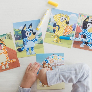 Set creativ - Arta cu puncte - Bluey - Img 2
