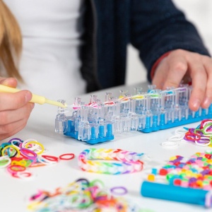Set creativ cu elastice - Loom i Do - Img 4