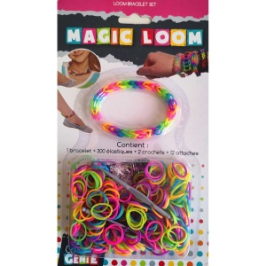Set creativ elastice Magic Loom cu bratara si accesorii incluse, 315 piese CMP CMPEC3260 - Img 2