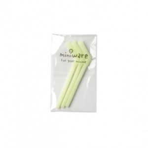 Set de 3 paie reutilizabile Miniware, 100% din silicon alimentar, Key Lime - Img 2