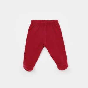 Set de 5 piese pentru nou nascut - 100% bumbac organic - Rosu, BabyCosy - Img 4
