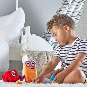 Set mascote din plus Numberblocks - Unu & Doi - Img 3