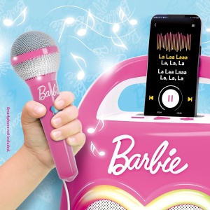 Set petrecere Barbie - Microfon & boxa - Img 3