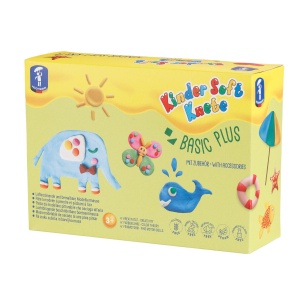 Set plastilina non-toxica Kinder - Basic Plus