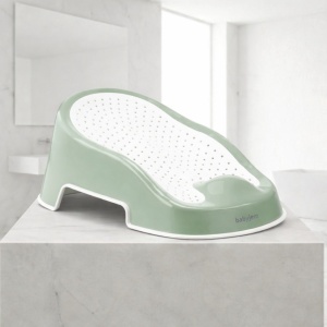 Suport pentru baie Soft Touch BabyJem, Verde - Img 2