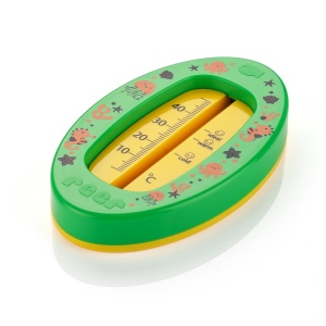 Termometru de baie pentru copii, fara mercur, fara BPA, 0+ luni, verde, Reer 24133 - Img 4