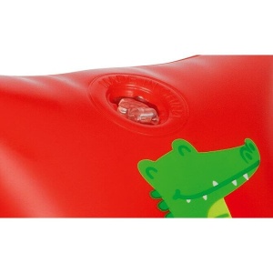 Aripioare de inot pentru copii, cu insertie din material moale, 11–30kg (1-6 ani), rosu, Reer MySwimBuddy Armbands, 66024 - Img 7