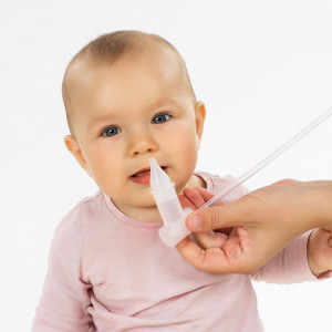 Aspirator nazal bebelusi, cu aspirare bucala, varf din silicon moale, sterilizabil la abur, cutie depozitare si 4 filtre, Reer 79139 - Img 6