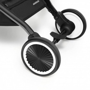 Carucior sport pliabil ultracompact pentru calatorii Espoo+, Vanilla Delight, Beige, Skiddou - Editie Limitata - Img 2