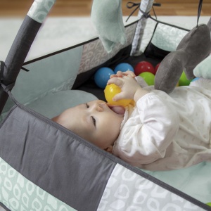 Centru de joaca cu bile BabyJem Toy Ball Play Mat - Img 8